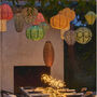 Teal Solar Pumpkin Lantern, thumbnail 2 of 7
