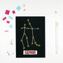Star Sign Constellation Birthday Cards, thumbnail 6 of 12