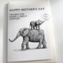 Mother's Day Elephants Card, thumbnail 1 of 6