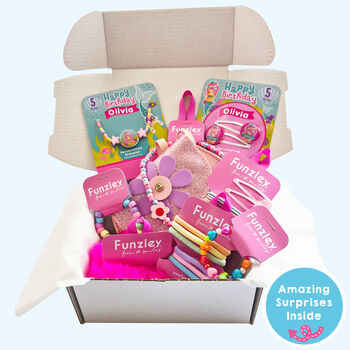 Mermaids Medium Square Personalised Birthday Gift Box, 5 of 11