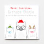 Merry Christmas Bear Grandpa Card, thumbnail 1 of 3