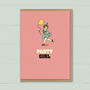 Birthday Card For Her ‘Party Girl’, thumbnail 3 of 4