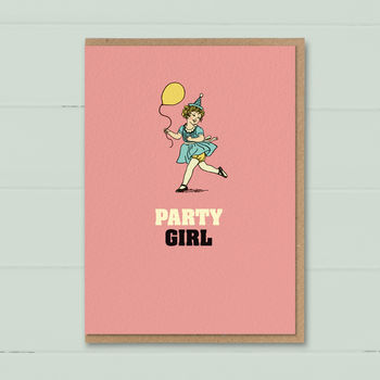 Birthday Card For Her ‘Party Girl’, 3 of 4