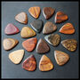 Father's Day Wallet With 18 Exotic Timber Guitar Picks, thumbnail 3 of 8