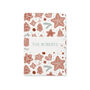 Personalised Gingerbread Wallpaper Tea Towel, thumbnail 4 of 6