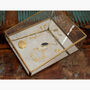 Large Antique Brass Jewellery Display Box, thumbnail 3 of 4