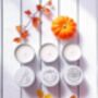 Autumn Mini Travel Candles. Trio Set. Eco Tins, thumbnail 5 of 5