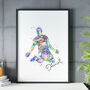 Football Personalised Print, thumbnail 1 of 4