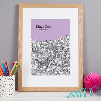Personalised Kings Cross Print, 8 of 10