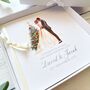 Handmade Christmas Wedding Card Christmas Tree Design, thumbnail 3 of 6