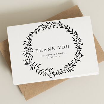 Thank You Cards Personalised, 2 of 4