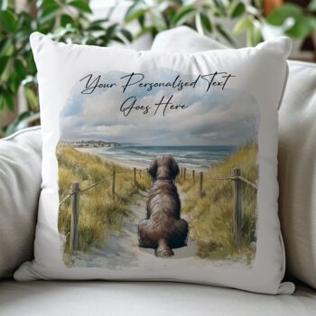 Personalised Spinone Italiano Dog Beach Walk Collection, 3 of 8