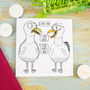 Funny Seagull Love Card, thumbnail 2 of 4