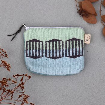 Handwoven Purse Zip Pouch Wallet, 2 of 9