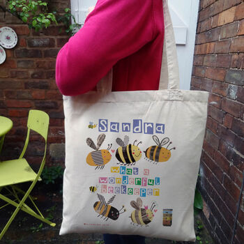 Personalised Bee Lover Bag, 2 of 2