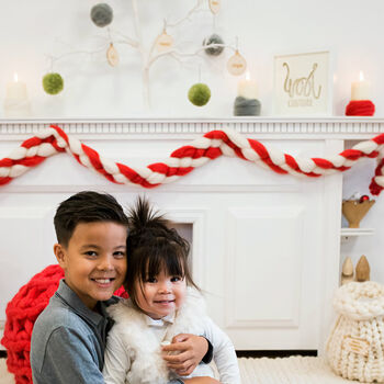 Jolly Festive Braided Garland Kit, 5 of 8