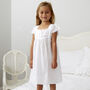 Mini Nicole Short Sleeve Cotton Dress, thumbnail 1 of 2