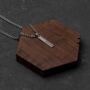 Personalised Silver Tag Pendant Necklace, thumbnail 6 of 11