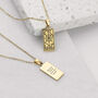 Personalised World Tarot Card Necklace, thumbnail 1 of 6