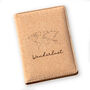 Personalised Natural Cork Passport Holder Rfid Blocking, thumbnail 10 of 10