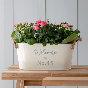 Personalised House Number Planter, 3 of 6