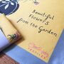 'Beautiful Flowers In A Zen Vase' Tea Towel, thumbnail 5 of 9