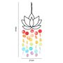 Lotus Rainbow Hanging Decoration, thumbnail 2 of 3