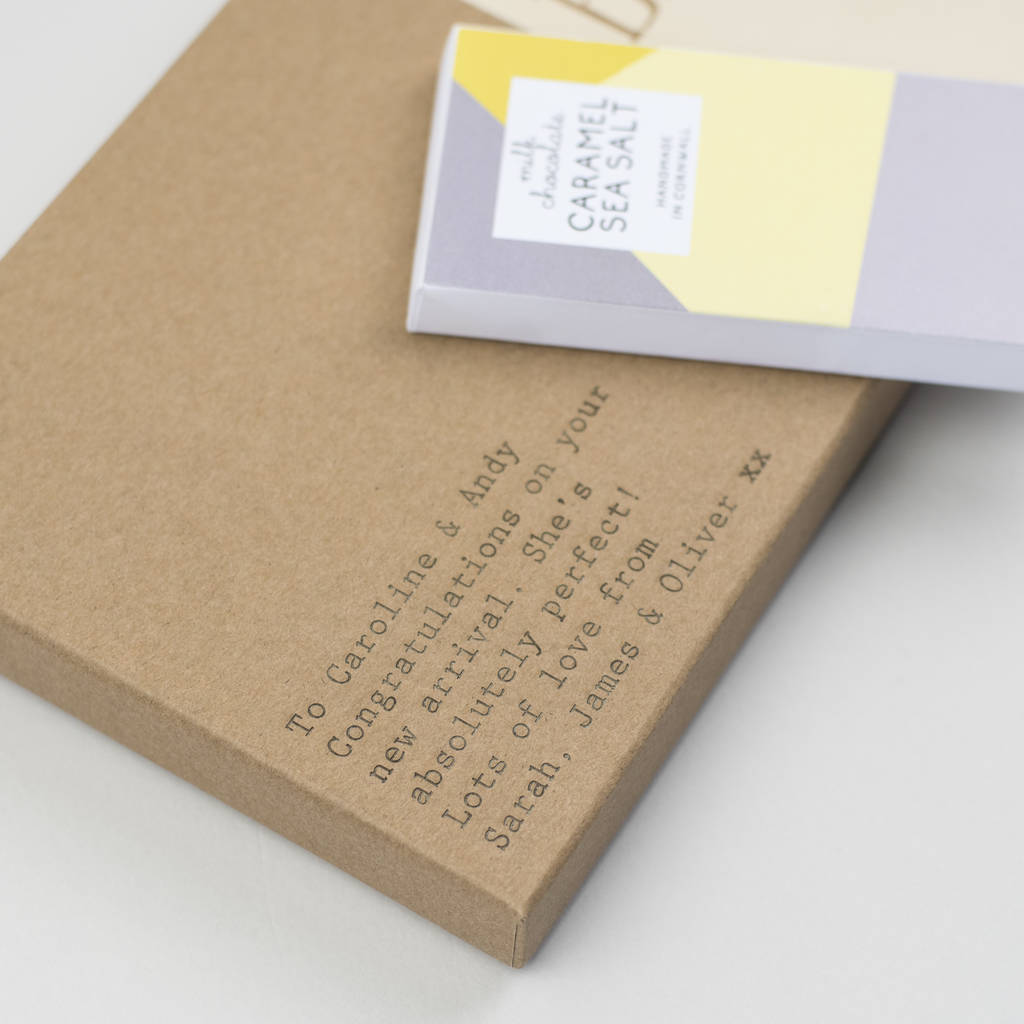 New Baby Letterbox Gift By Fora Creative