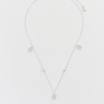 Cobweb And Pearl Silver Necklace, 4 of 7