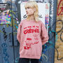 You Give Me The Crêpes Unisex Graphic Sweatshirt, thumbnail 4 of 5