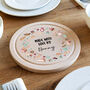 Personalised Cake Serving Board Made With Love By Baking Gift, thumbnail 3 of 4