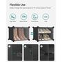 Eight Slot Interlocking Shoe Rack Storage Cabinet Unit, thumbnail 6 of 11