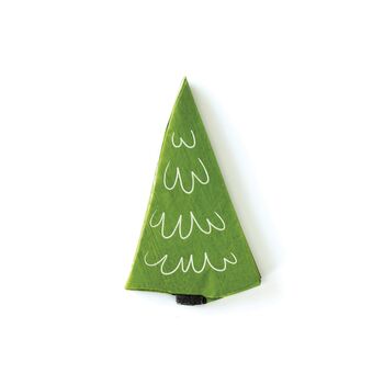 Adventure Tree Shaped Party Napkins X 24, 2 of 2