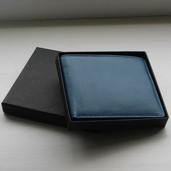 Personalised Corporate Gift Medium Leather Wallet, 8 of 10