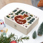 Personalised Scandi Fox Christmas Eve Box, thumbnail 2 of 12