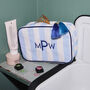 Personalised Candy Stripe Wash Bag, thumbnail 6 of 6