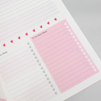 2026 A5 Diary Matilda Moo Personalised Weekly Diary, 5 of 9