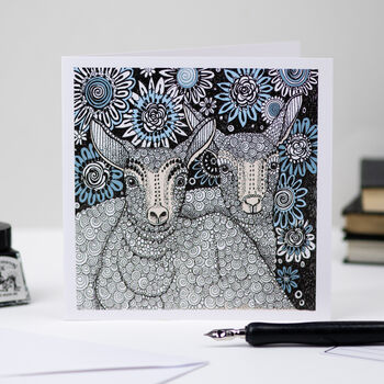 'Zentangle B' Mixed Pack Of Ten Greeting Cards, 5 of 10