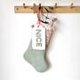 Mini Custom Custom Made Stocking, thumbnail 1 of 10