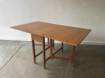 Schreiber Mid Centurydrop Leaf Dining Table, 1960s, 4 of 8