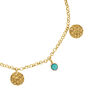 Lakshmi Bracelet Turquoise In Silver Or Gold Plated, thumbnail 4 of 11