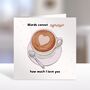 Coffee Lovers Card Espresso My Love, thumbnail 1 of 2