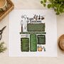 60th Birthday Gift For Gardeners Personalised Handkerchief Pair, thumbnail 3 of 9