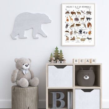 The A To Z Of Mammals Print, 3 of 6