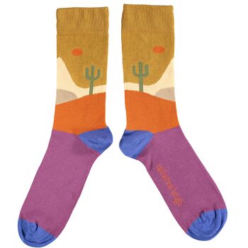 Men's Organic Cotton Patterned Socks, 2 of 8