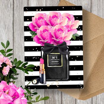 Scented Panache Roses Mothers Day Card, 4 of 10