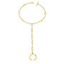 Designer Petal Hand Chain In 18ct Gold Vermeil, thumbnail 1 of 7