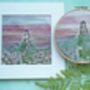 The Old Lighthouse Hand Embroidery Design, thumbnail 2 of 6