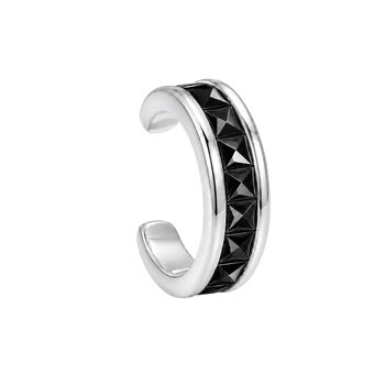 Black Baguette Ear Cuff, 3 of 7