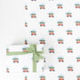 Premium Quality Coming Home For Christmas Car Gift Wrapping Paper, Superior Thickness, thumbnail 1 of 3